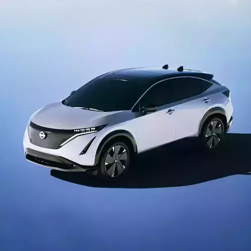 Nissan Ariya 2021 Low-poly 3D model