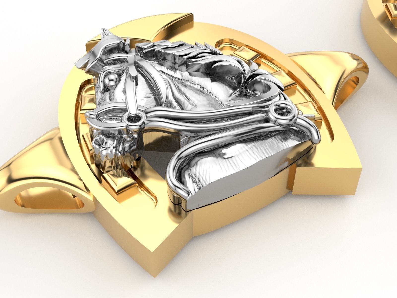 DIJE PULSERA CABALLO 3D print model_1