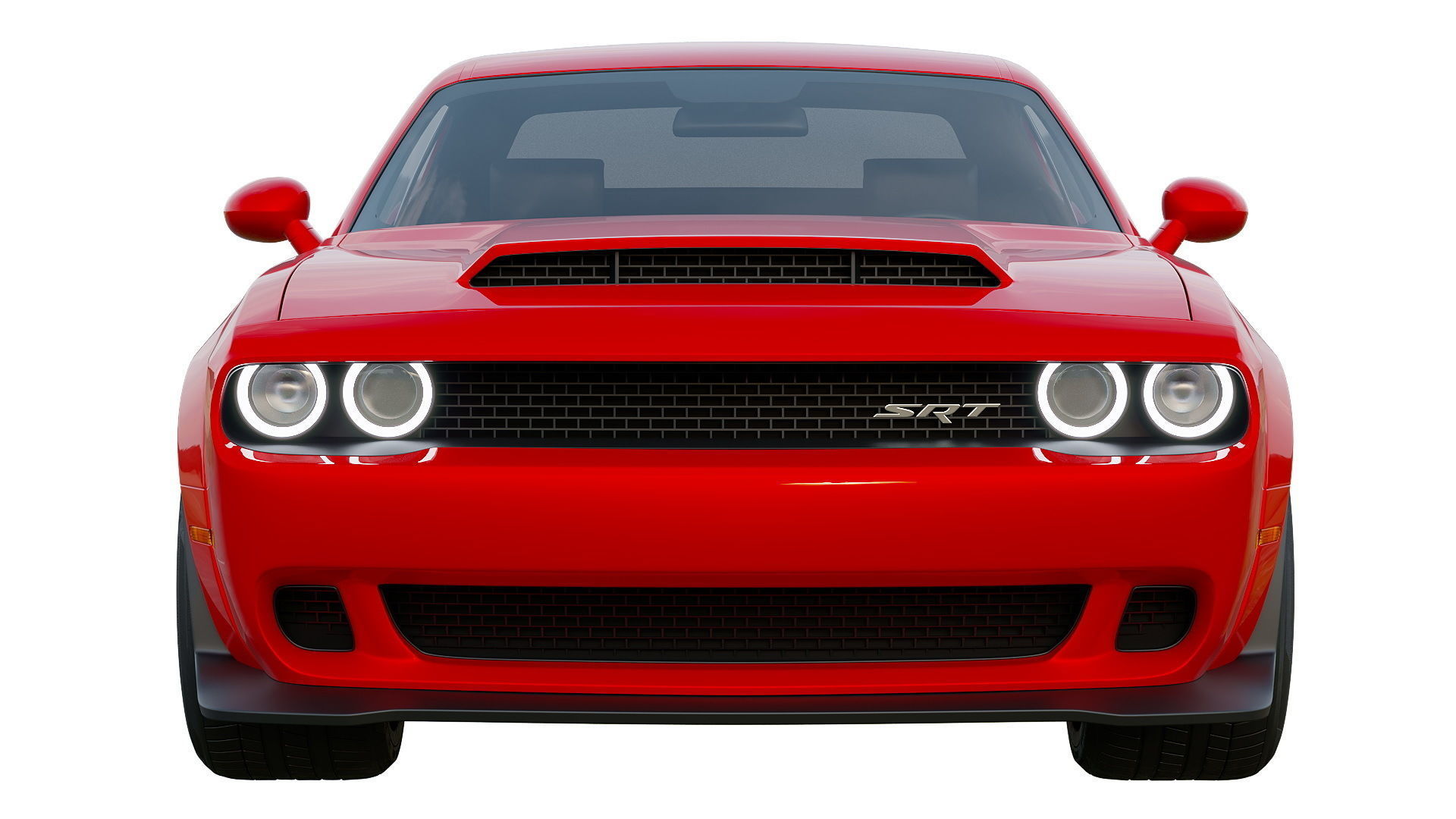 Dodge Challenger SRT Hellcat and  Demon 3D model_13