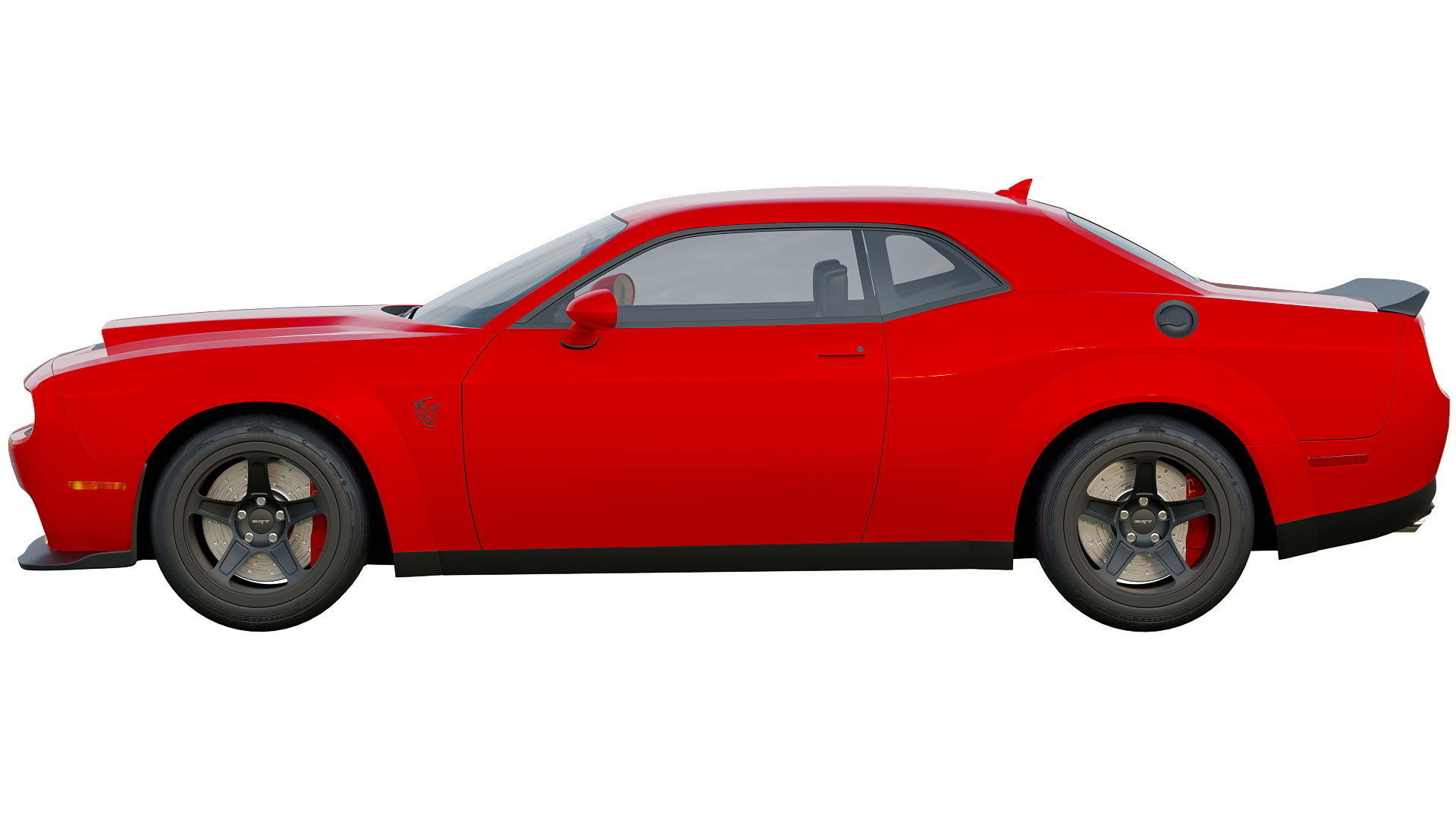 Dodge Challenger SRT Hellcat and  Demon 3D model_12