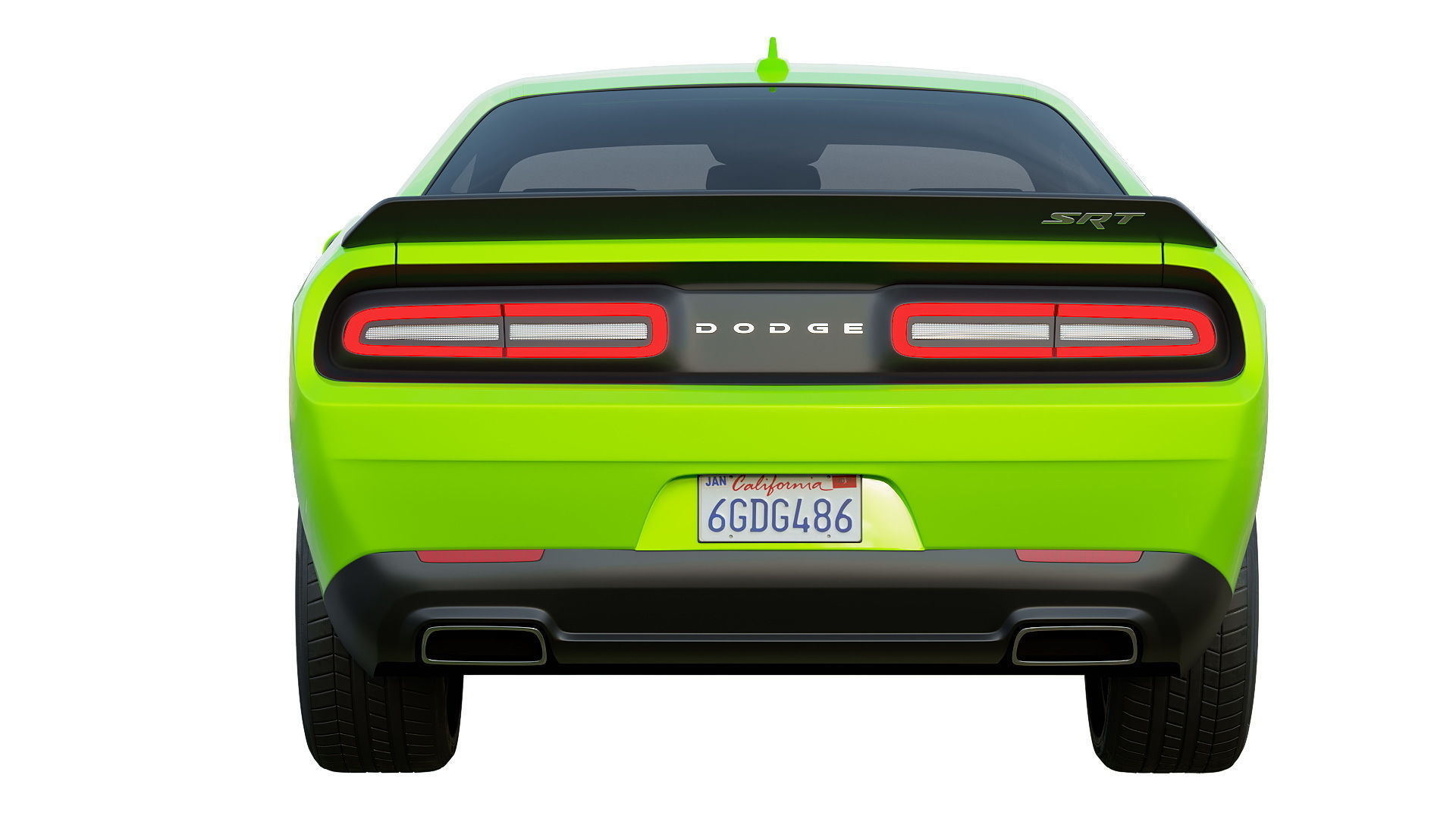 Dodge Challenger SRT Hellcat and  Demon 3D model_5