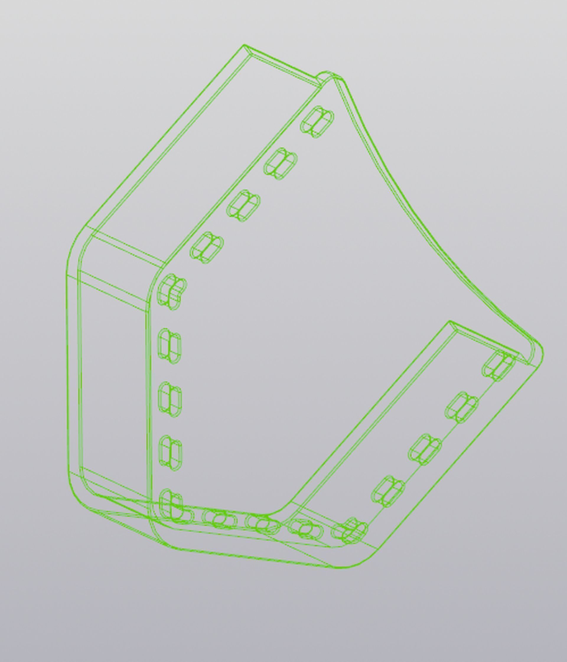 Organizer with pockets 3D print model_21