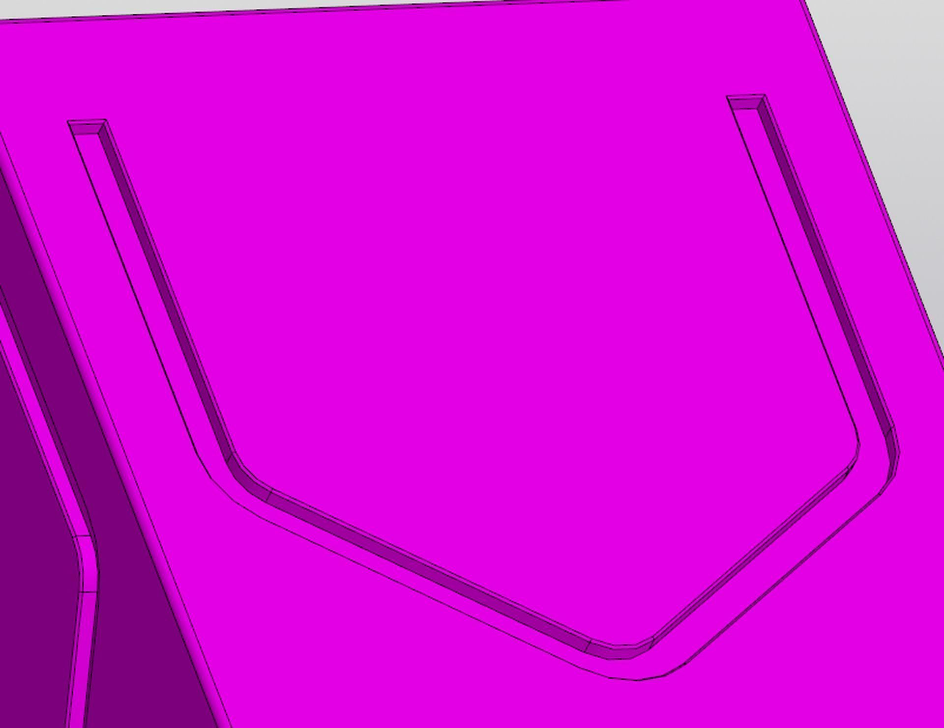 Organizer with pockets 3D print model_12