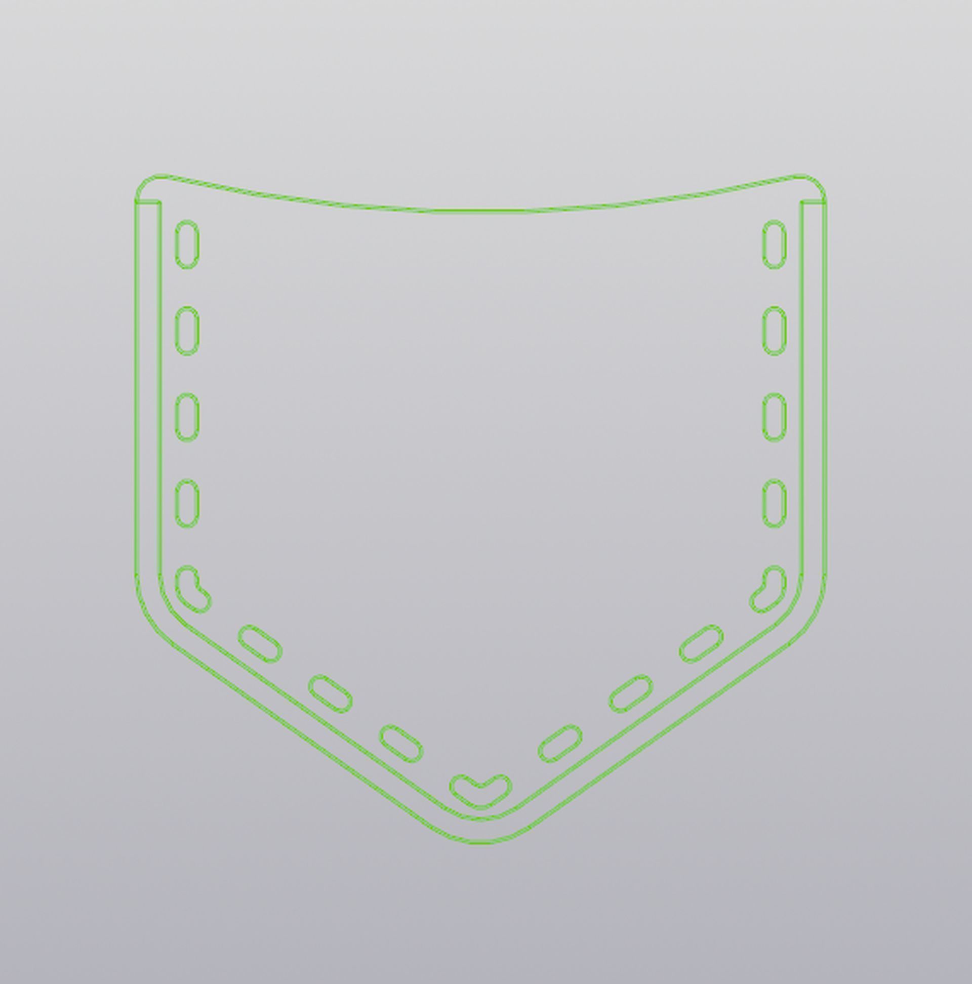 Organizer with pockets 3D print model_22