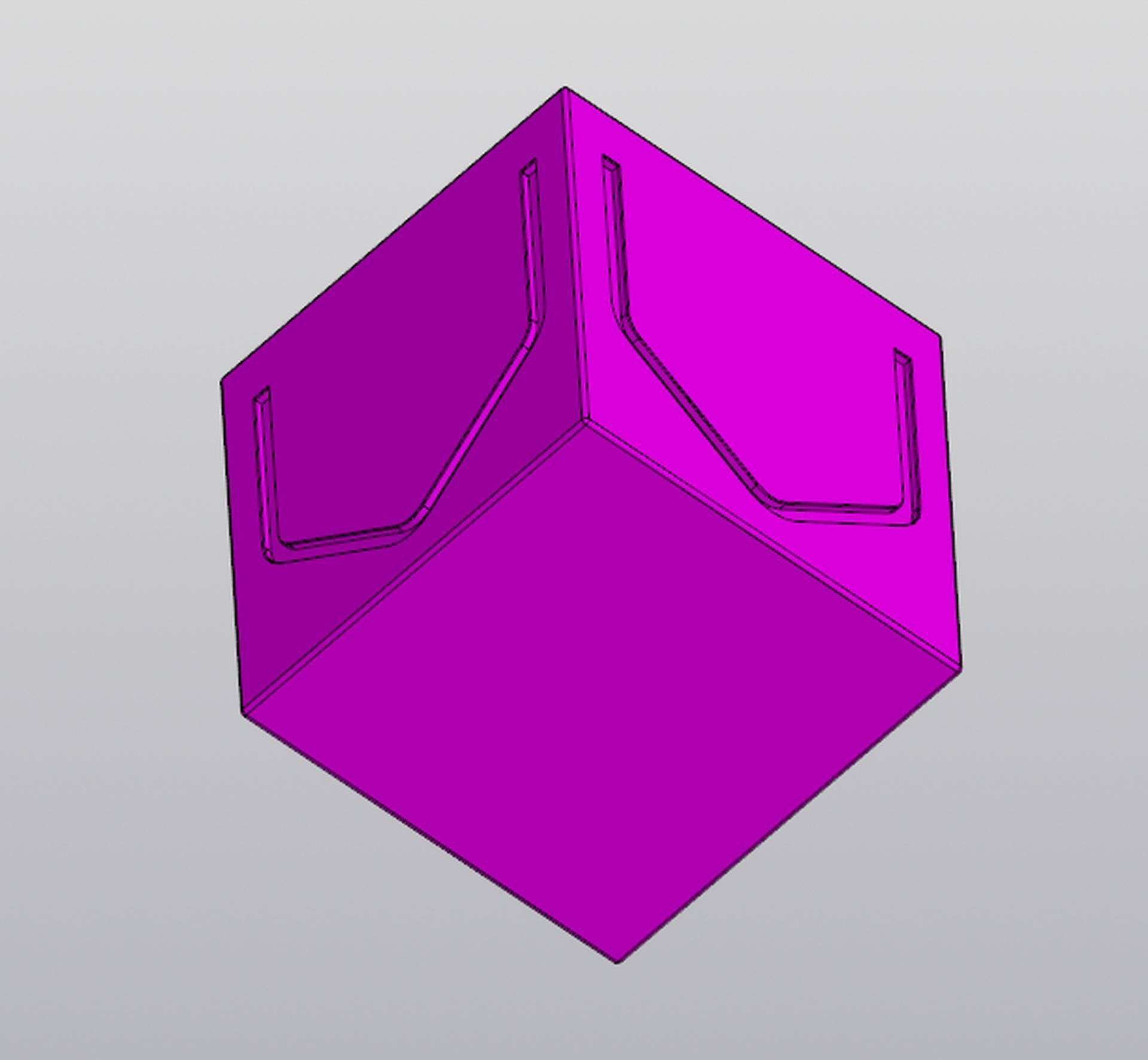 Organizer with pockets 3D print model_11