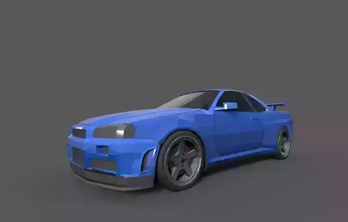 Nissan Skyline GTR R35 GameReady for mobile