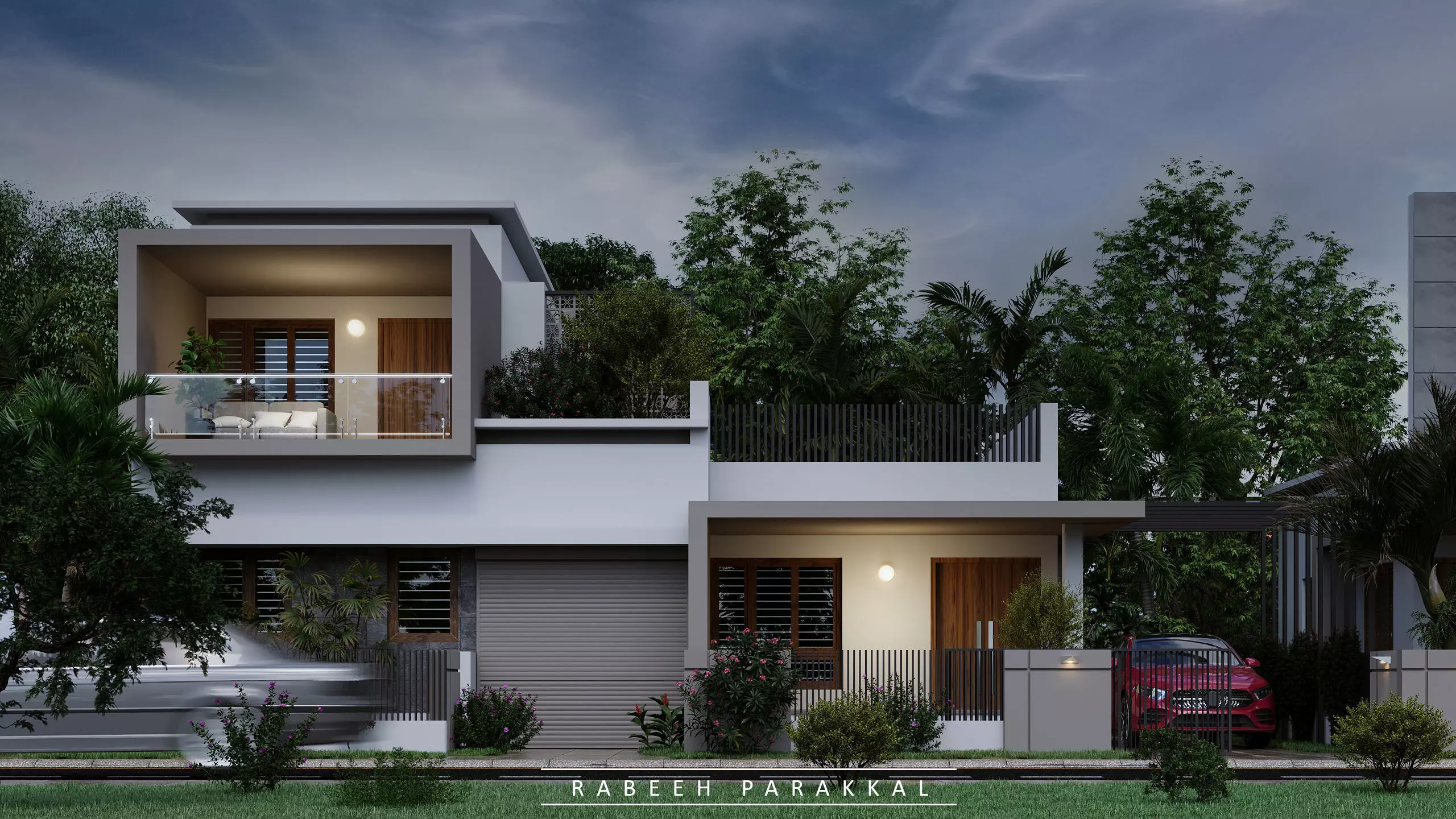 Exterior Scene  3D model_0