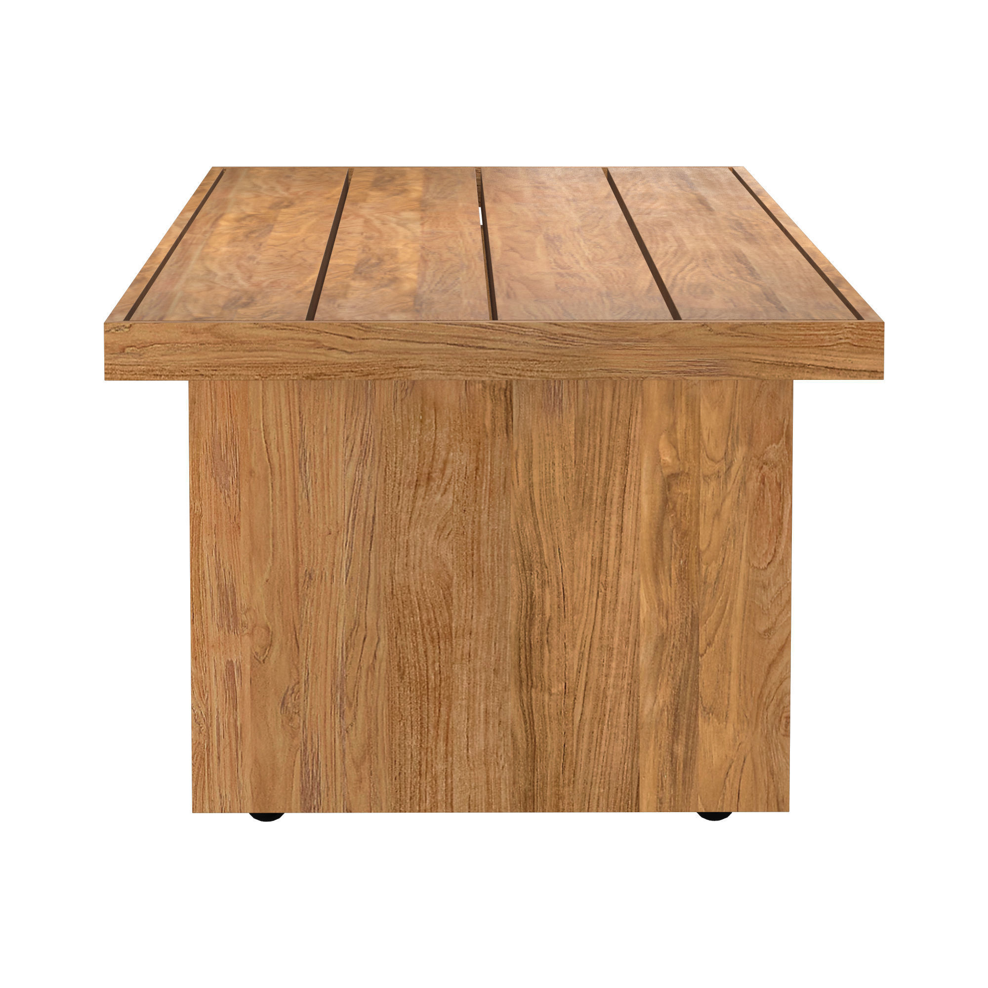 CAPE TOWN TEAK RECTANGULAR DINING TABLE 3D model_5