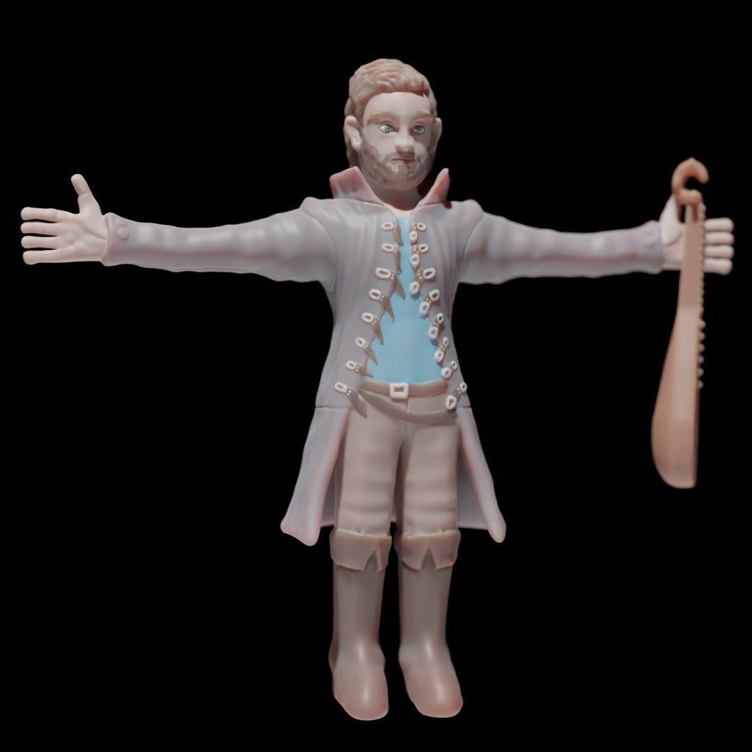 Edgin Darvis Miniature 3D print model_3