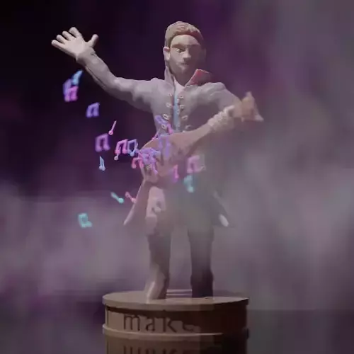 Edgin Darvis Miniature 3D print model
