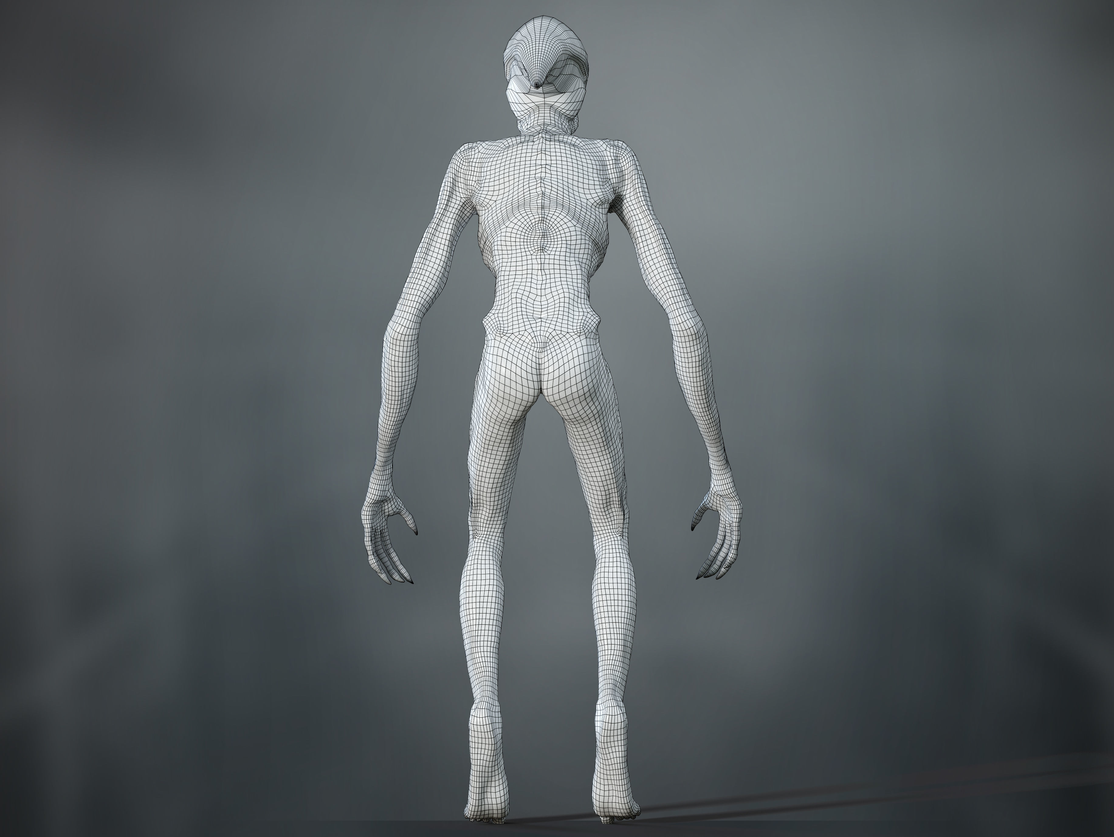 Deacon Low-poly 3D model_12