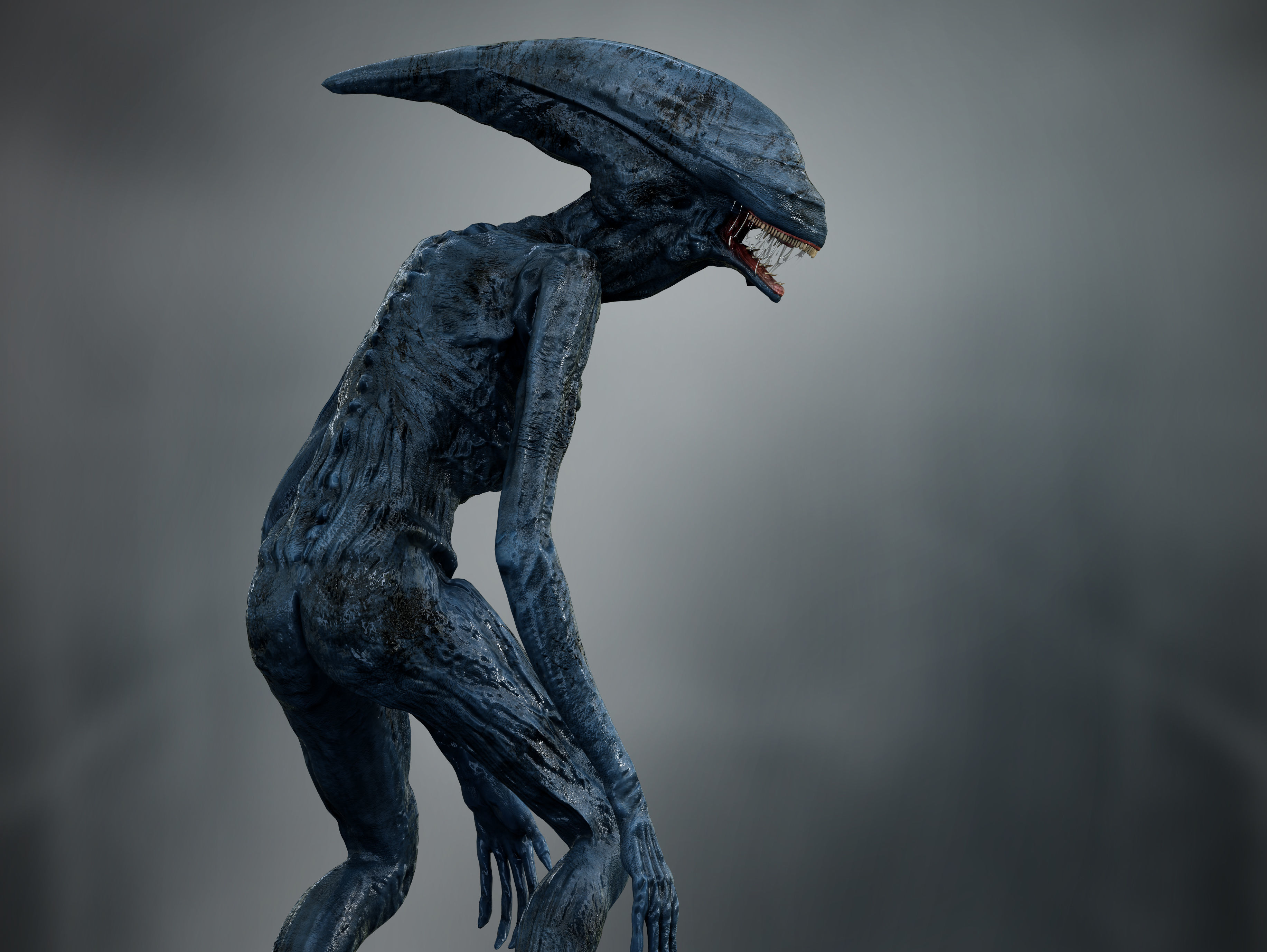 Deacon Low-poly 3D model_8