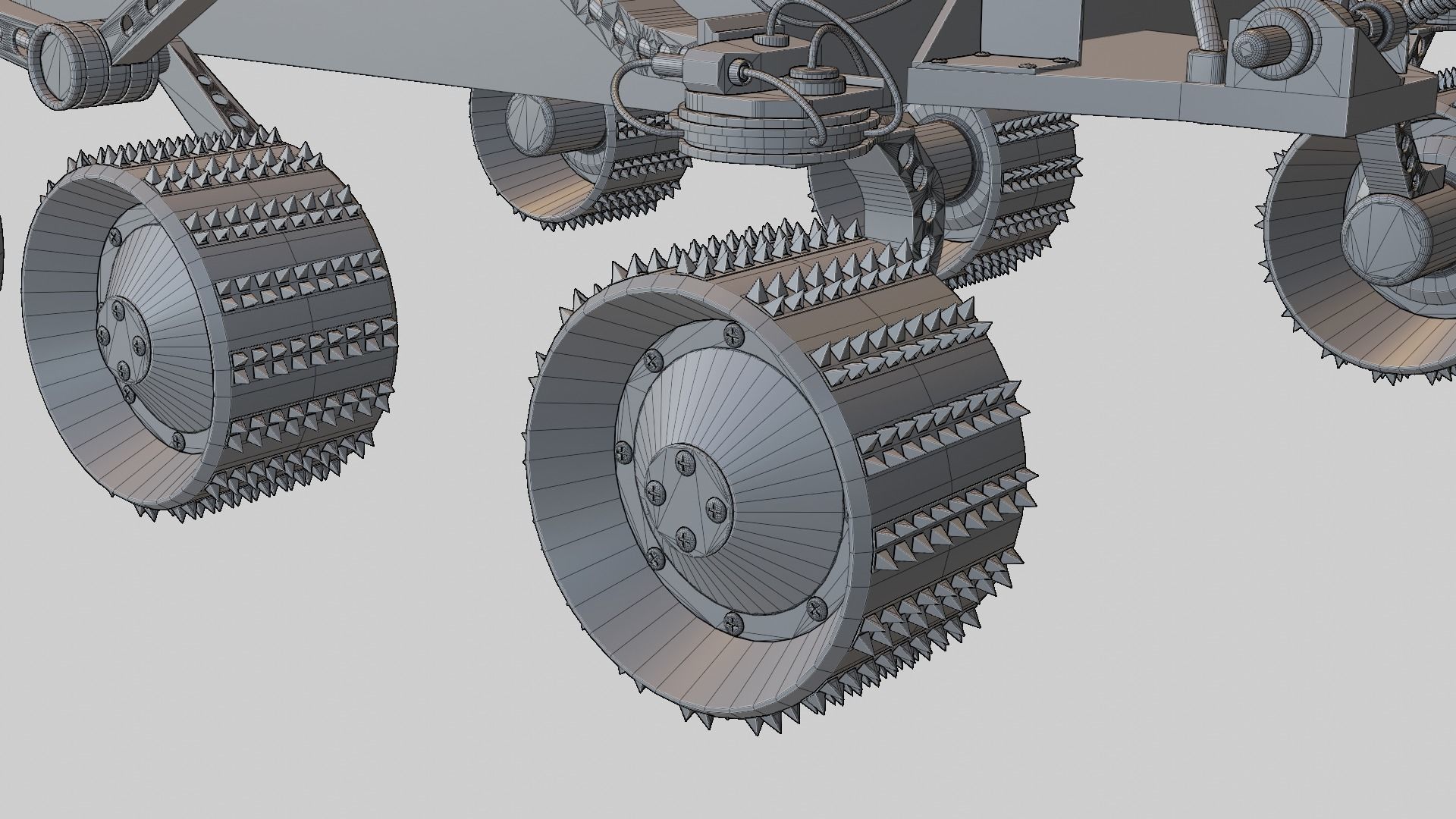 Sojourner Rover 3D model_9