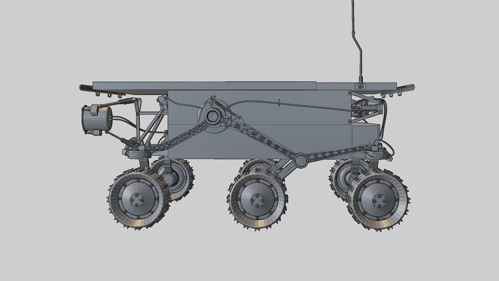 Sojourner Rover 3D model_11