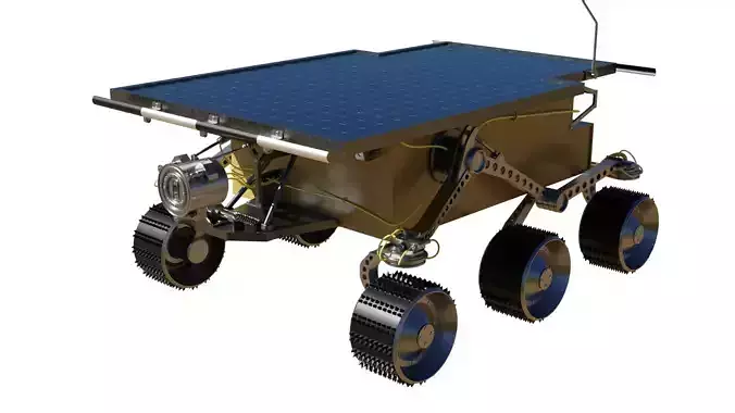 Sojourner Rover 3D model Sojourner Rover 3D model
