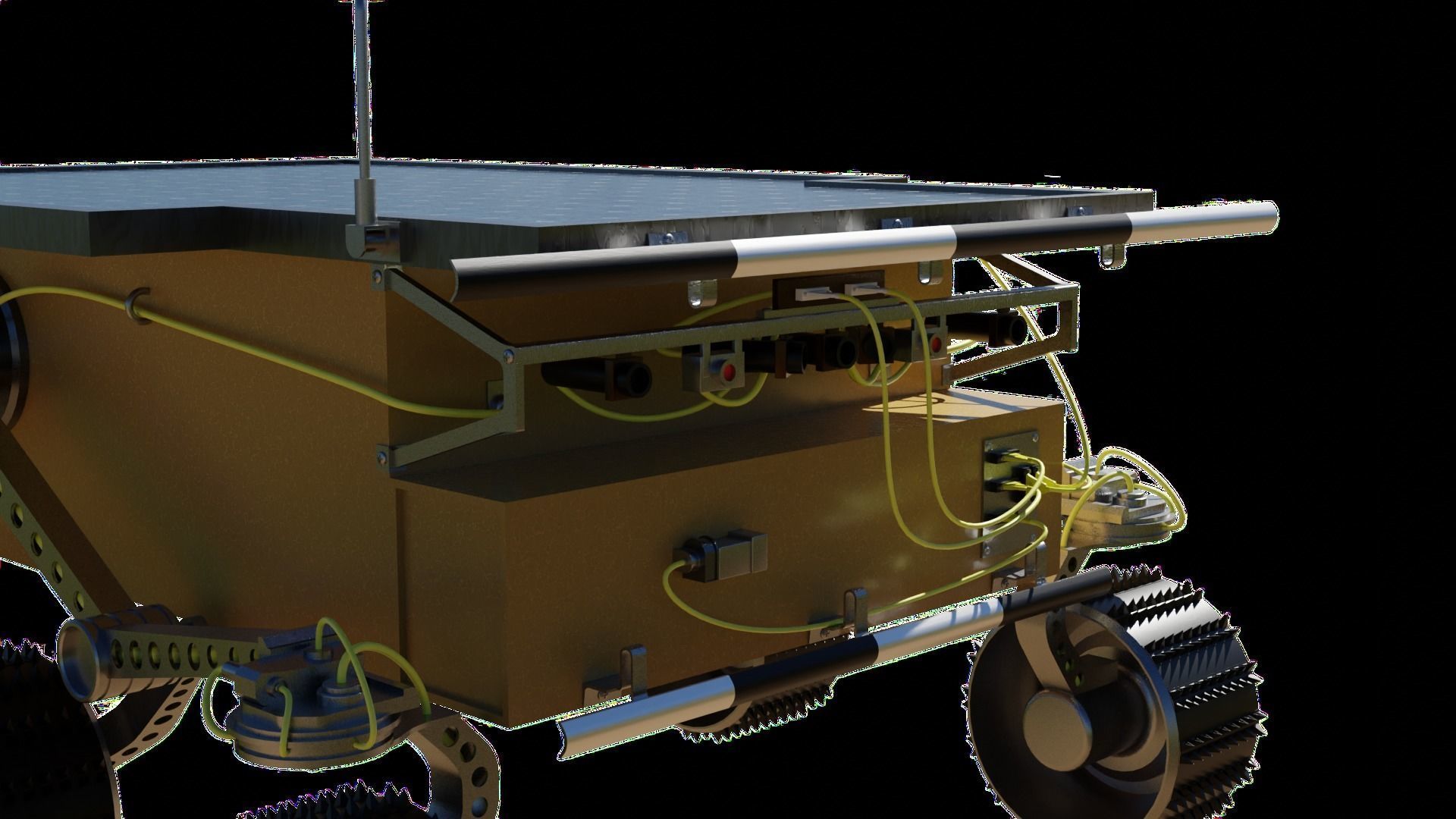 Sojourner Rover 3D model_4