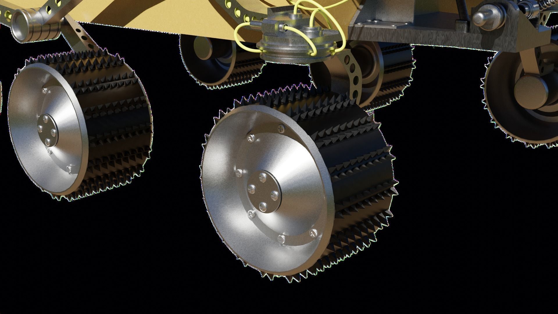 Sojourner Rover 3D model_5