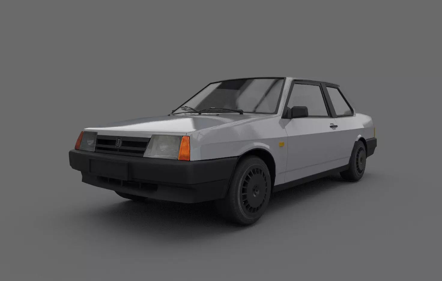 VAZ 21099 Coupe Low-poly 3D model