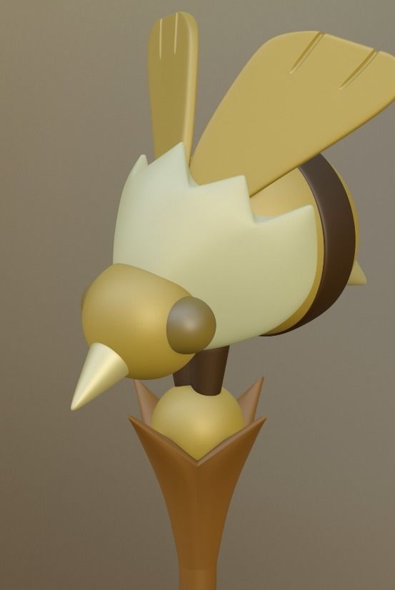 Clover Palisman 3D model 3D printable CGTrader