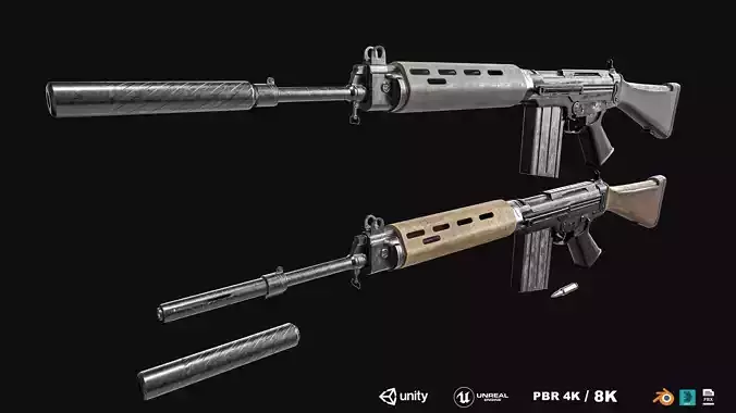 FN FAL  Rifle