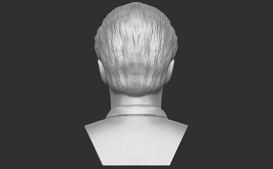 Jerry Seinfeld bust for 3D printing 3D print model_13