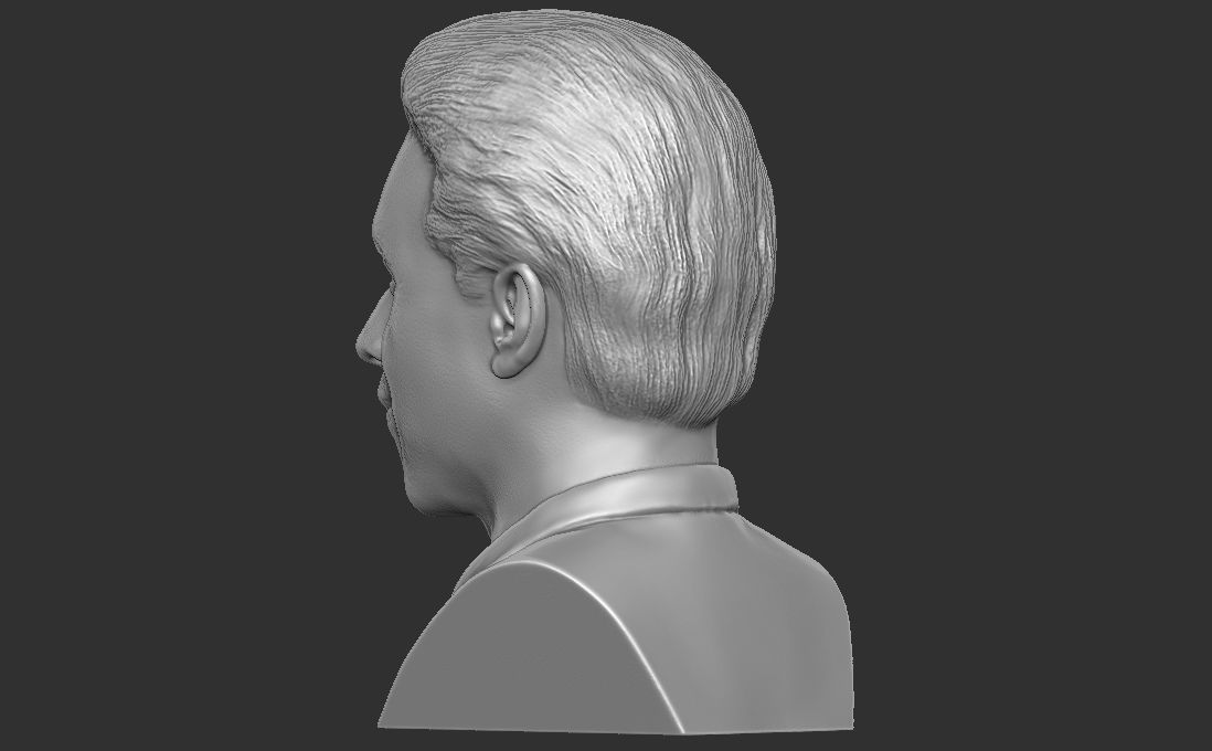 Jerry Seinfeld bust for 3D printing 3D print model_11