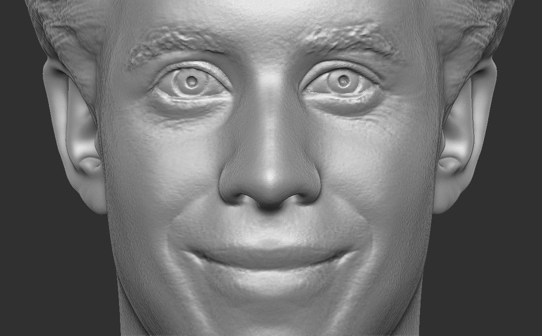 Jerry Seinfeld bust for 3D printing 3D print model_21