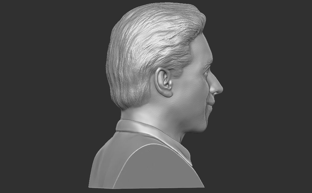 Jerry Seinfeld bust for 3D printing 3D print model_15