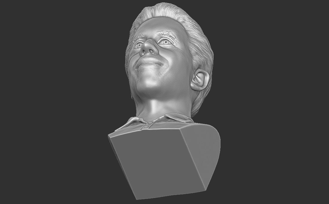 Jerry Seinfeld bust for 3D printing 3D print model_31