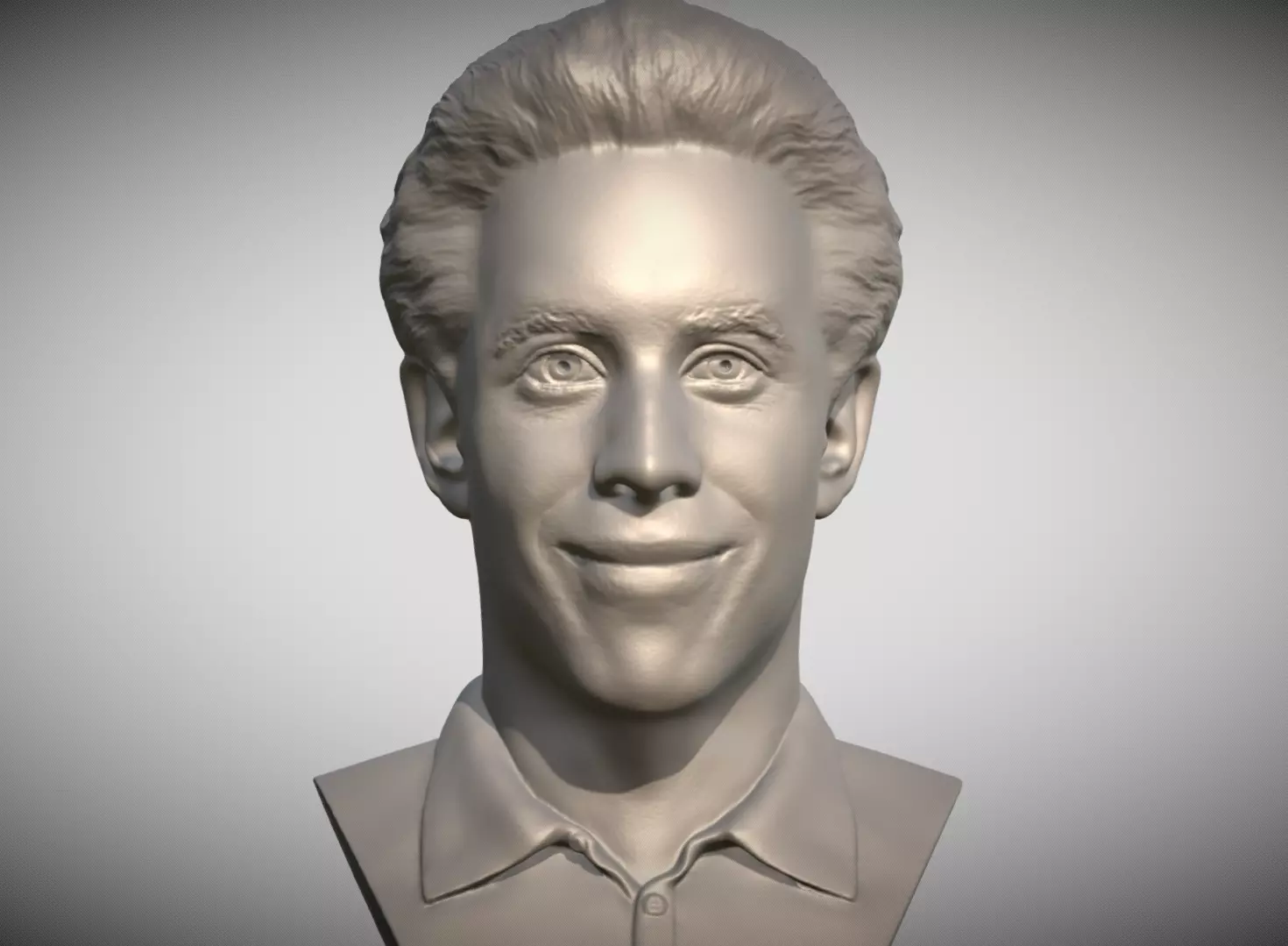 Jerry Seinfeld bust for 3D printing 3D print model_0