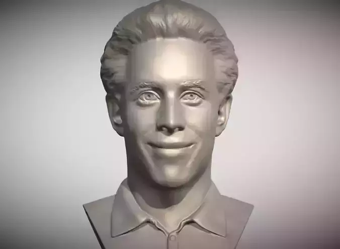 Jerry Seinfeld bust for 3D printing 3D print model
