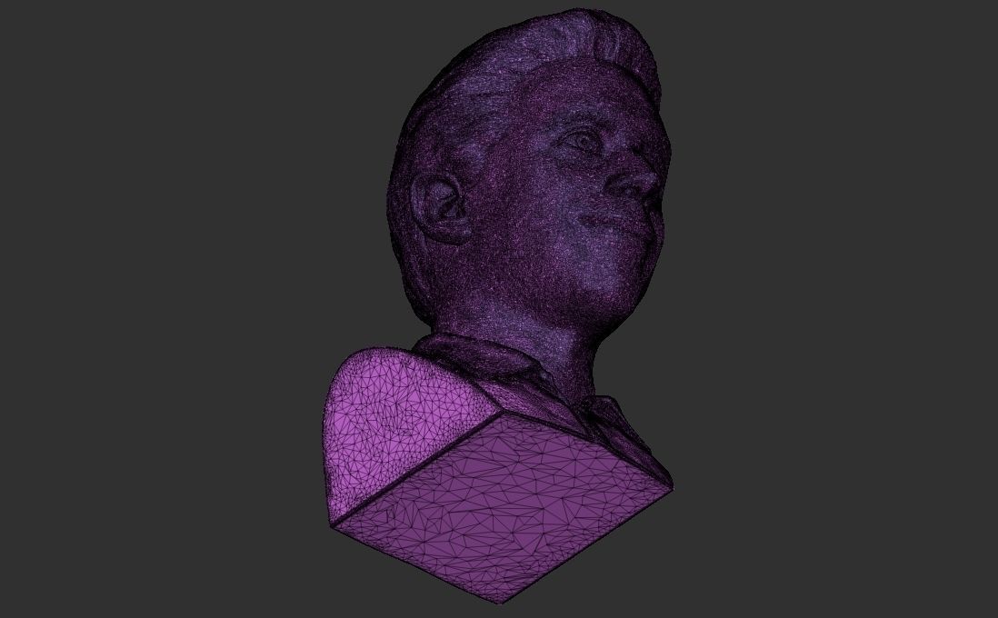 Jerry Seinfeld bust for 3D printing 3D print model_34