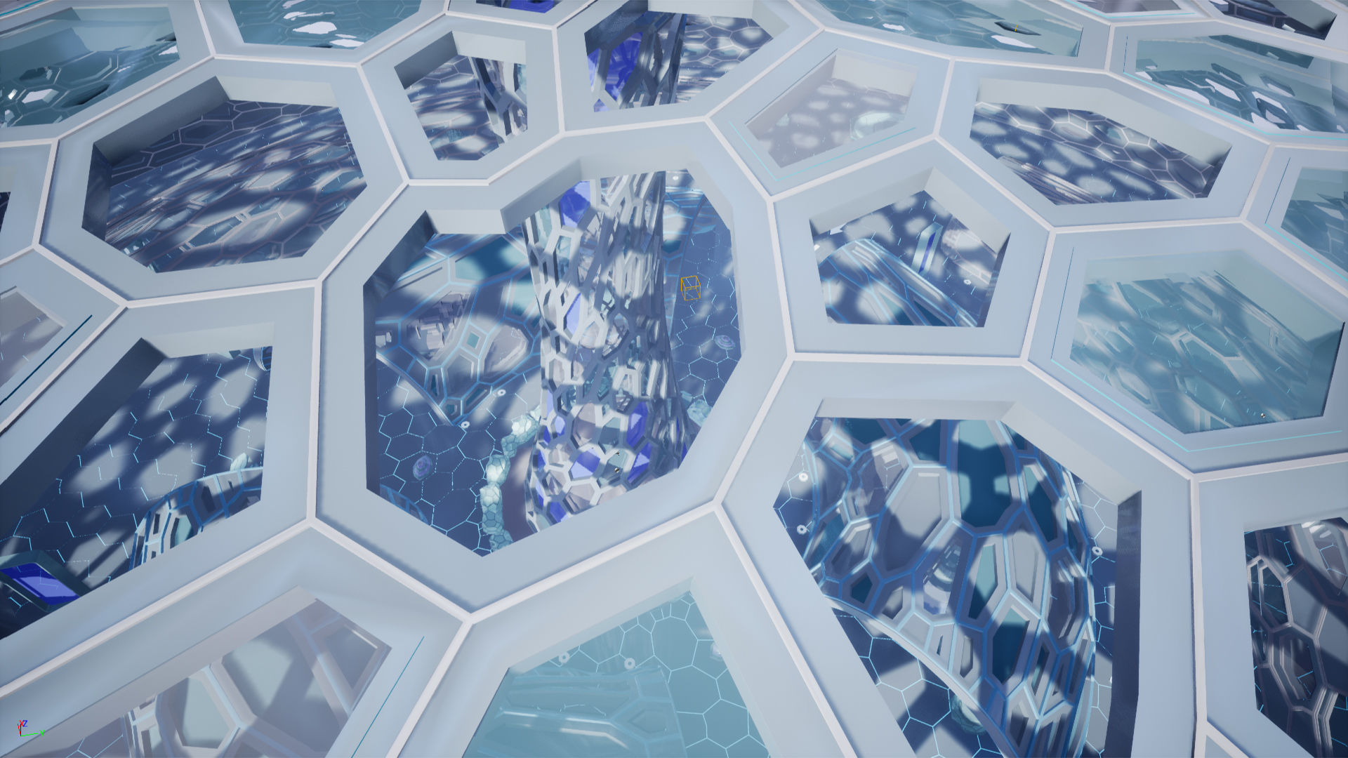 Concept Exhibition Hall 3D model_13