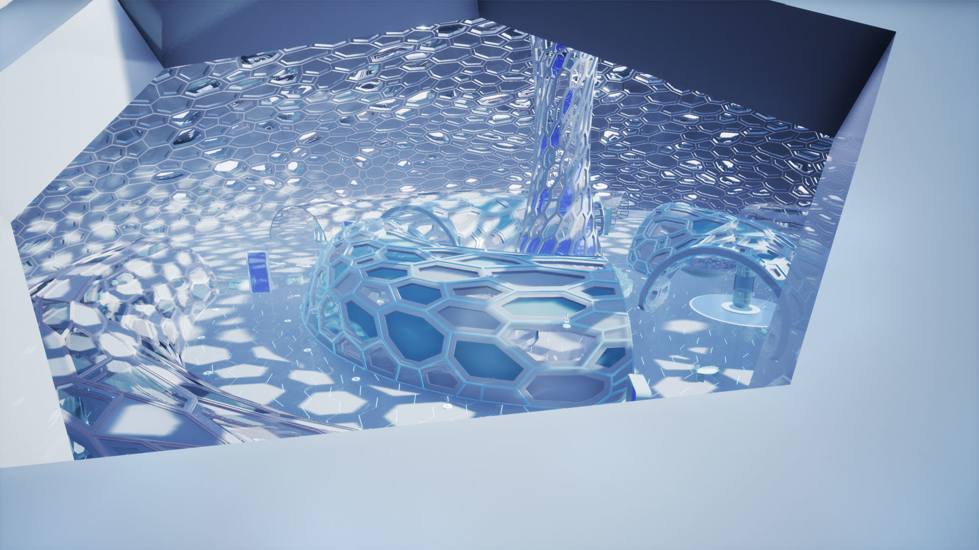 Concept Exhibition Hall 3D model_6