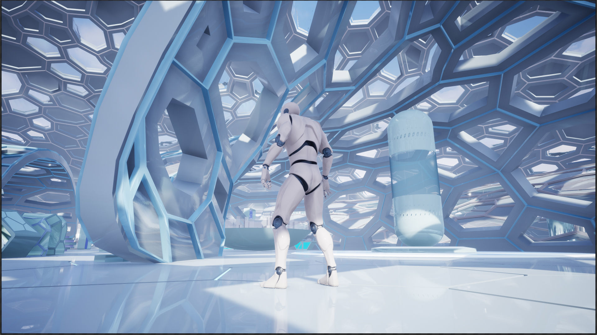 Concept Exhibition Hall 3D model_4