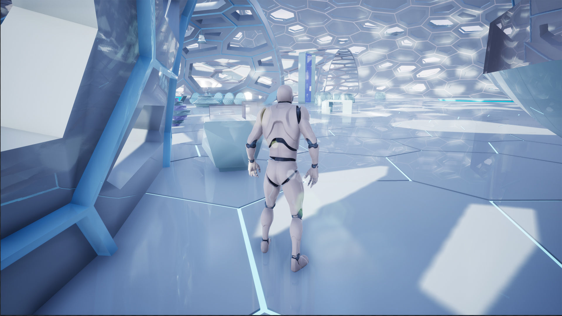 Concept Exhibition Hall 3D model_3