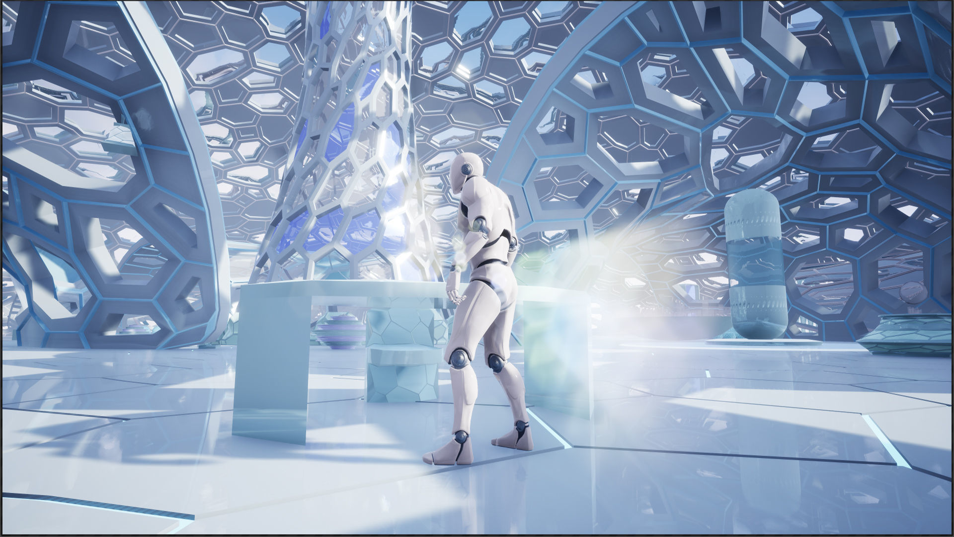 Concept Exhibition Hall 3D model_5