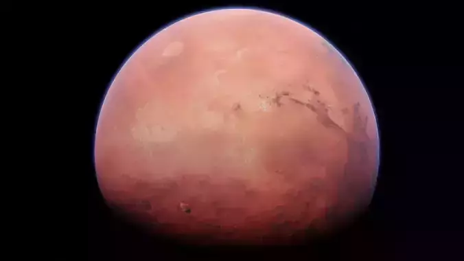 Mars Planet Photorealistic 8k 3d Model