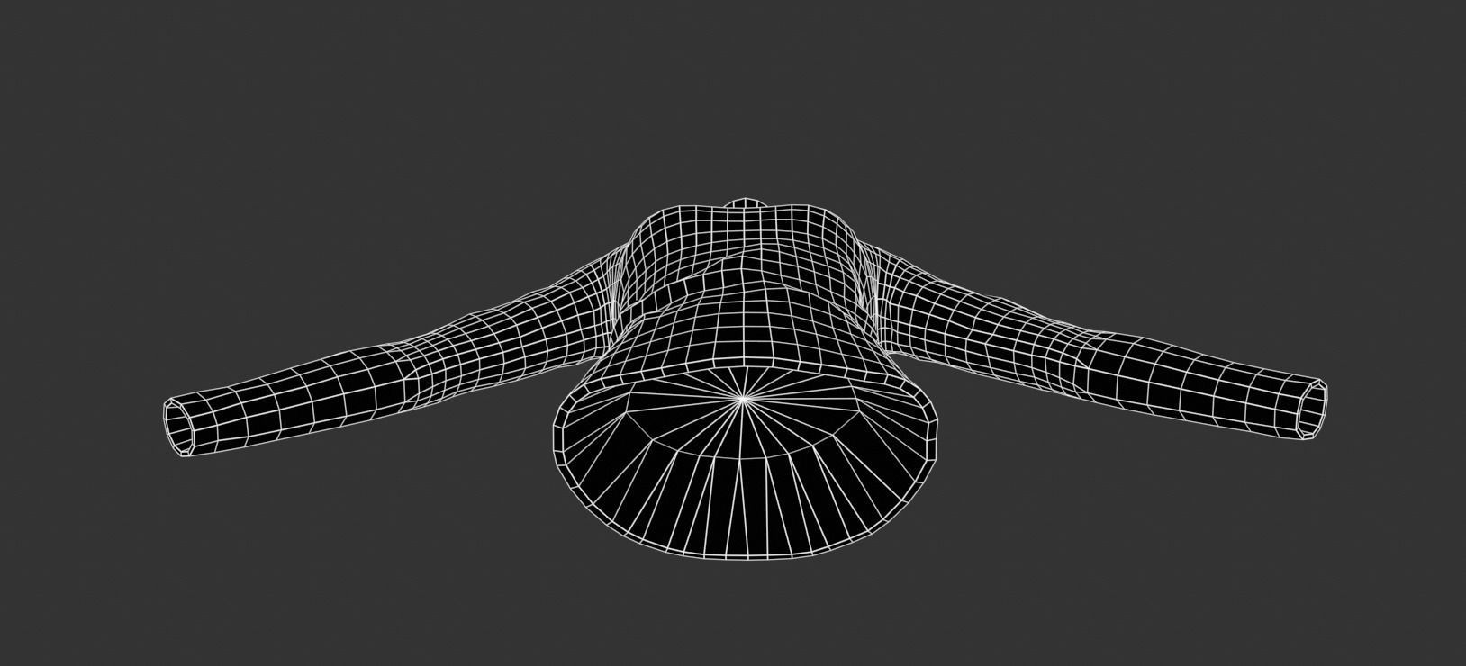 Red Turtle Neck Pull Top  Low-poly 3D model_11