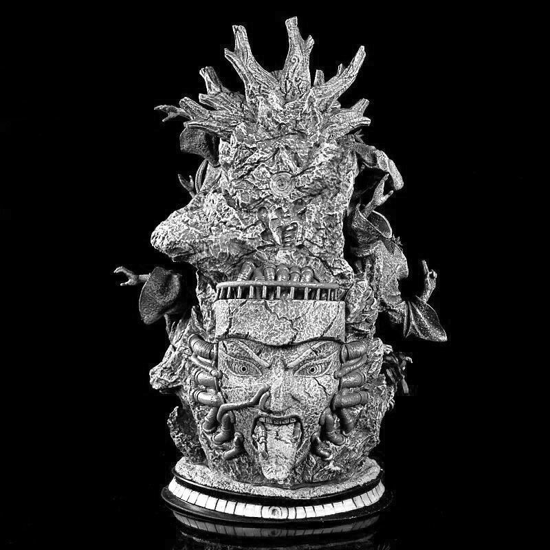 Diorama Naruto Pain 6 path 3D print model_1