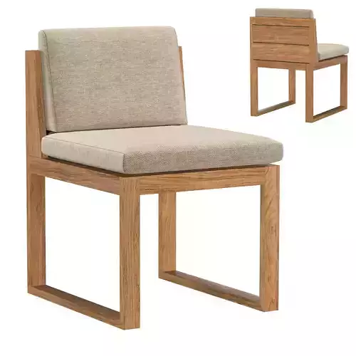CAPE TOWN TEAK SIDE CHAIR