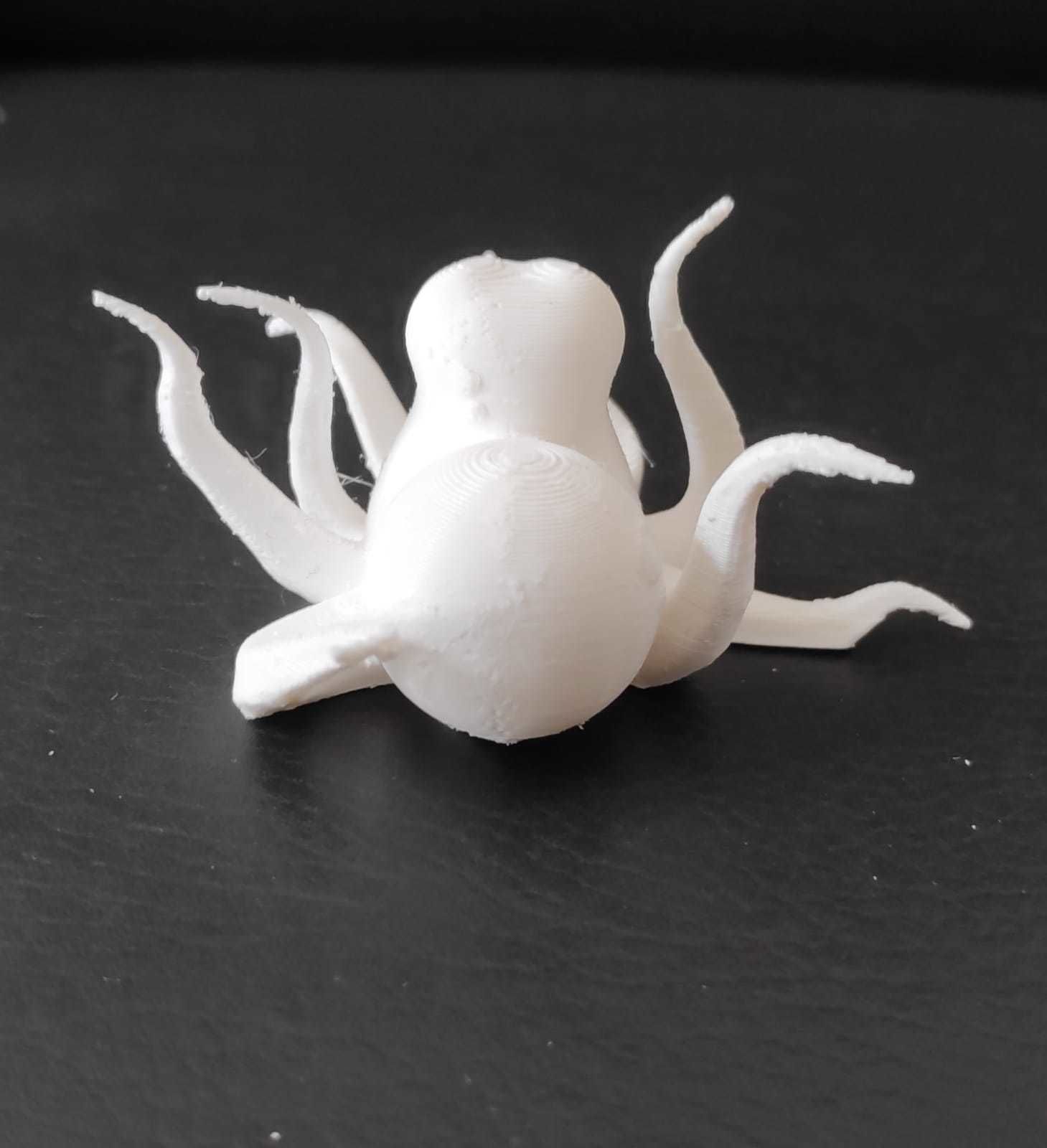 Cartoon Octopus 3D print model_7