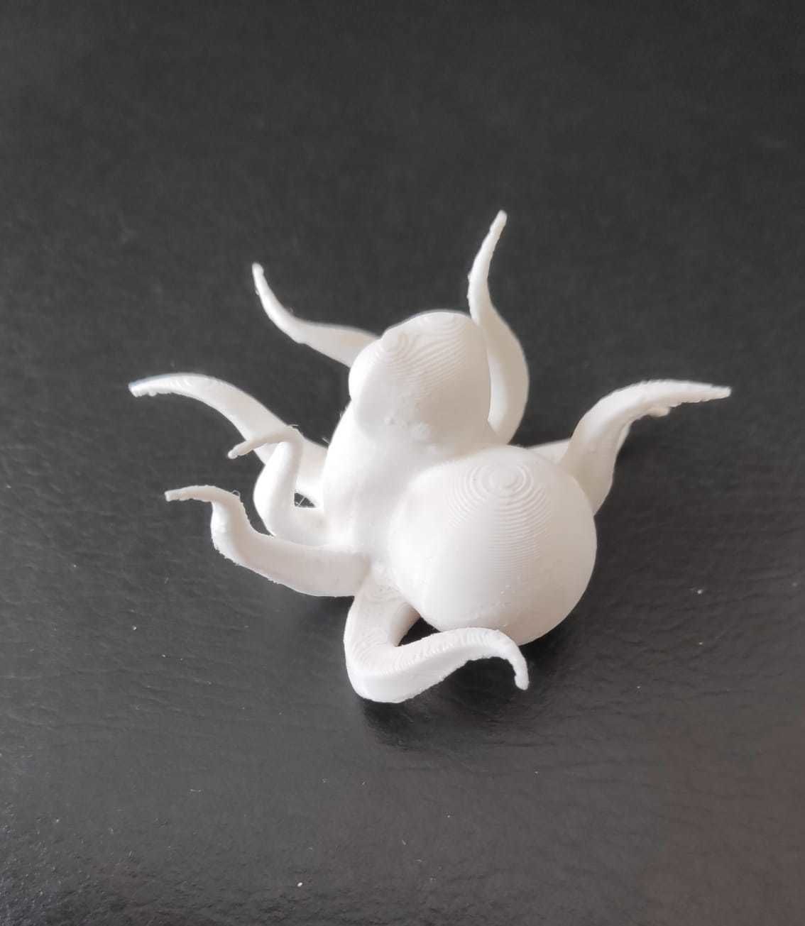 Cartoon Octopus 3D print model_9