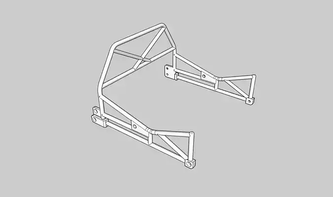 Rhinomax II  INTERIOR  RC DRIFT  3D print model