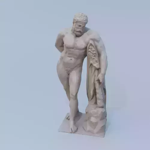 Heracles statue