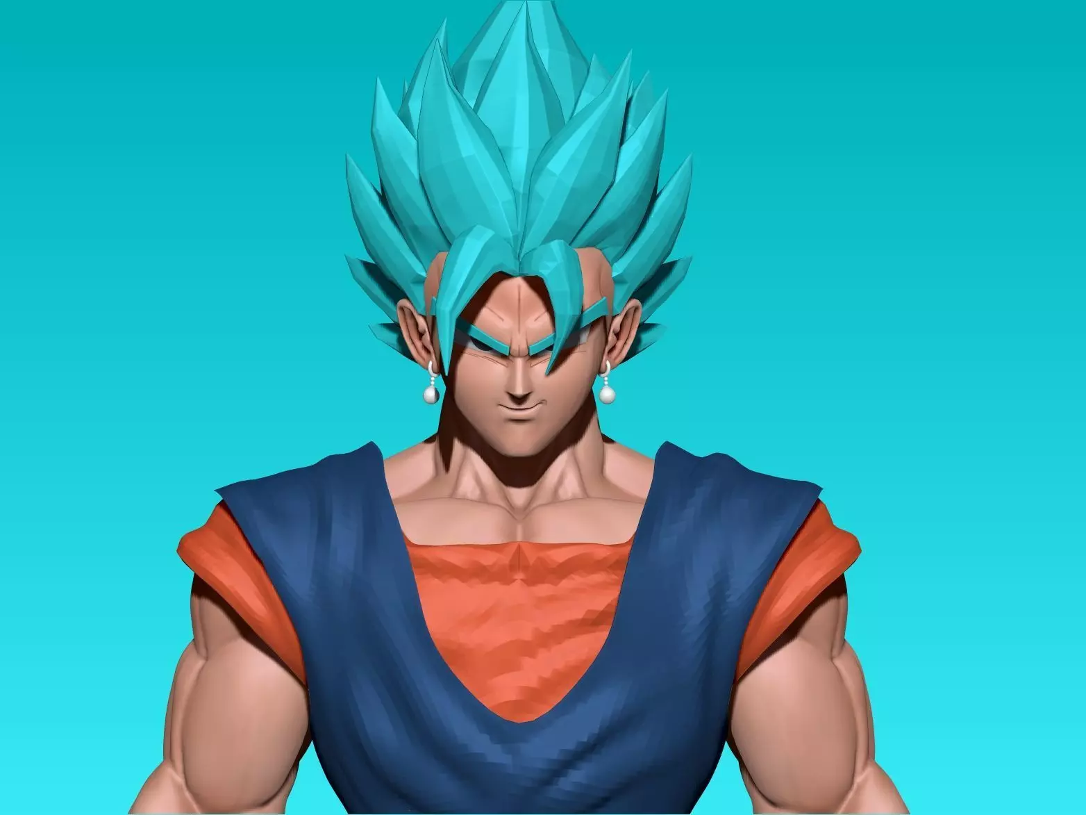 vegetto model 3D model_0