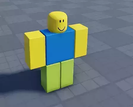 Noob for roblox Free low-poly 3D model