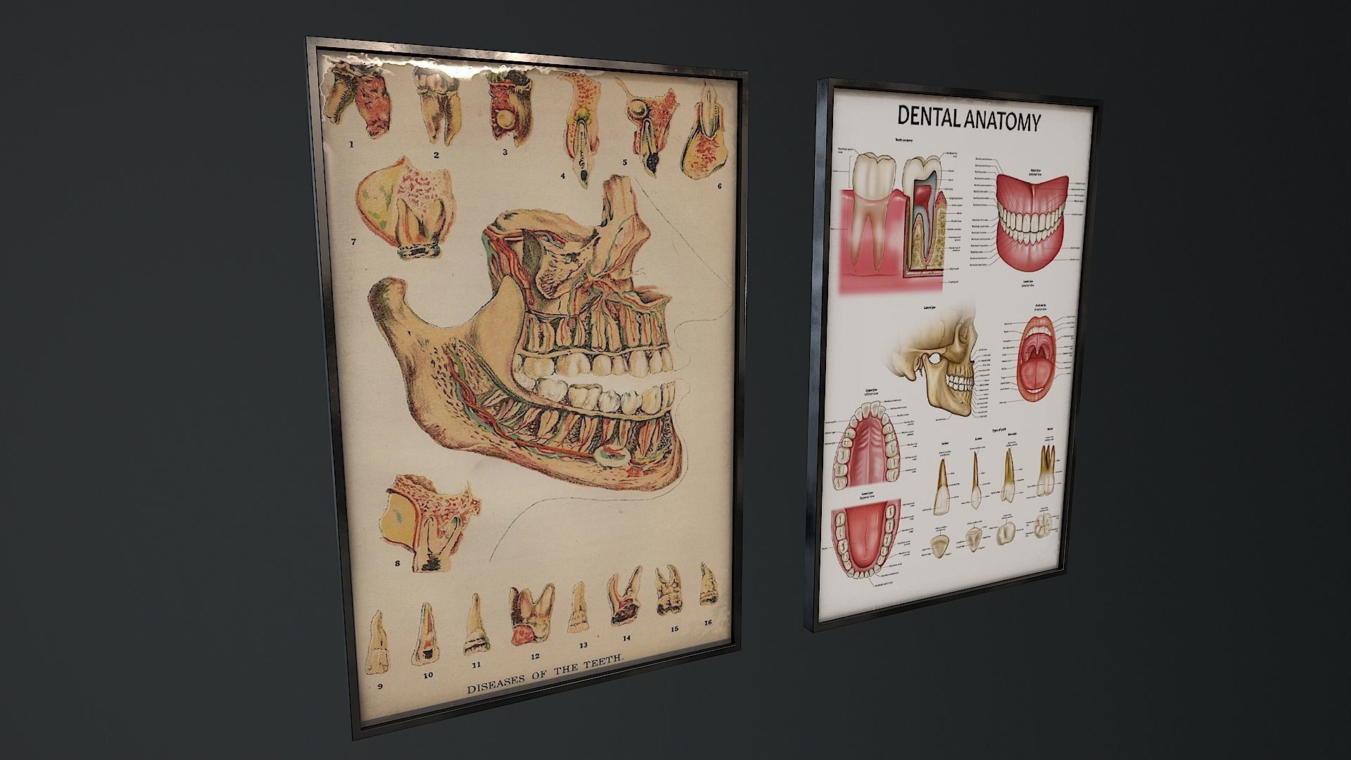 Horror Dentist Pack Low-poly 3D model_42