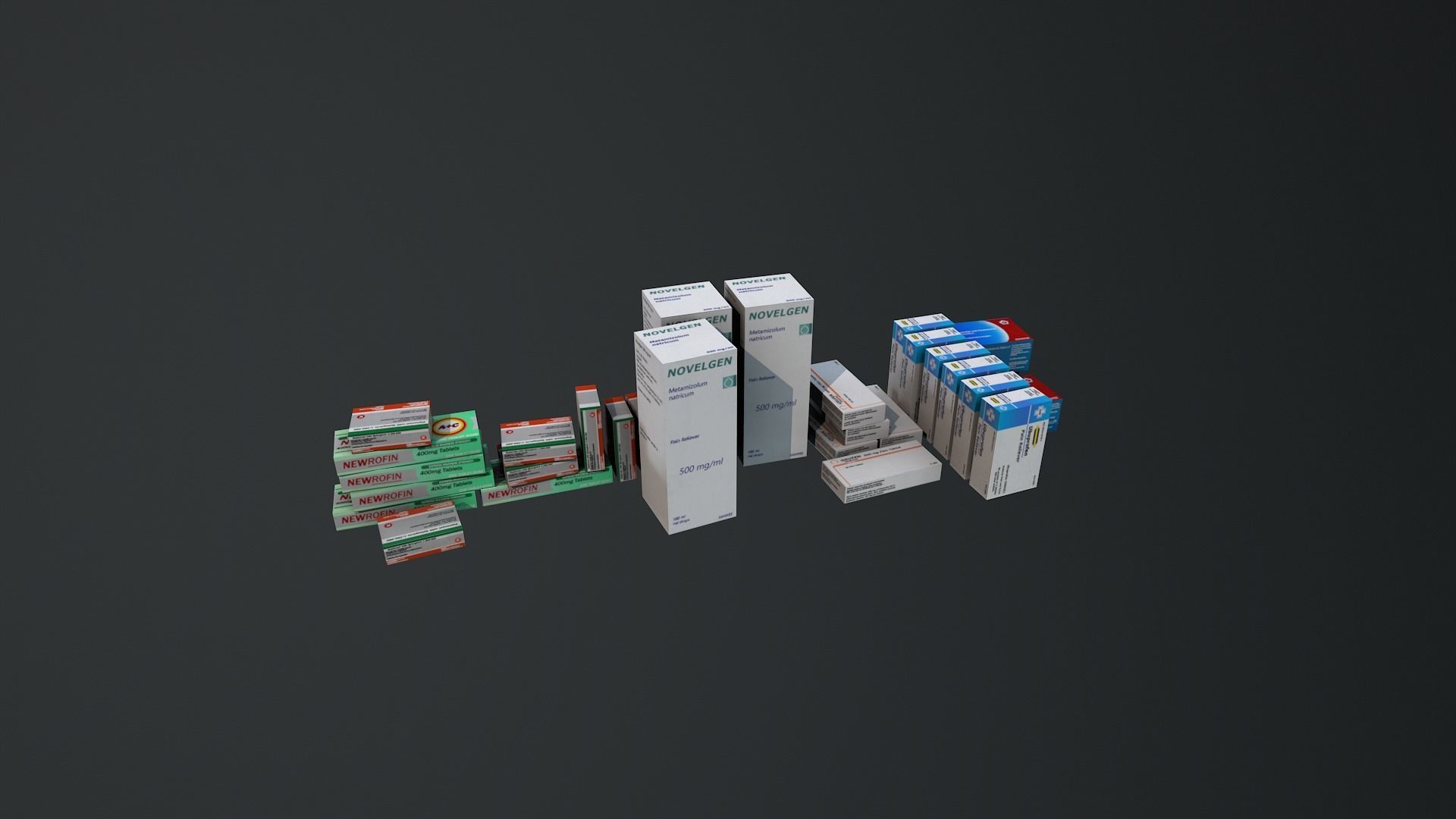 Horror Dentist Pack Low-poly 3D model_36