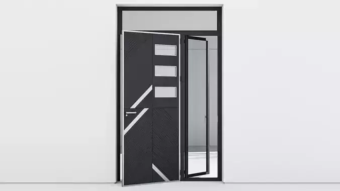 Aluminium door 302